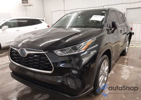 2021 Toyota Highlander Hybrid Limited z USA, uszkodzony, nr VIN 5TDXBRCH8MS530914